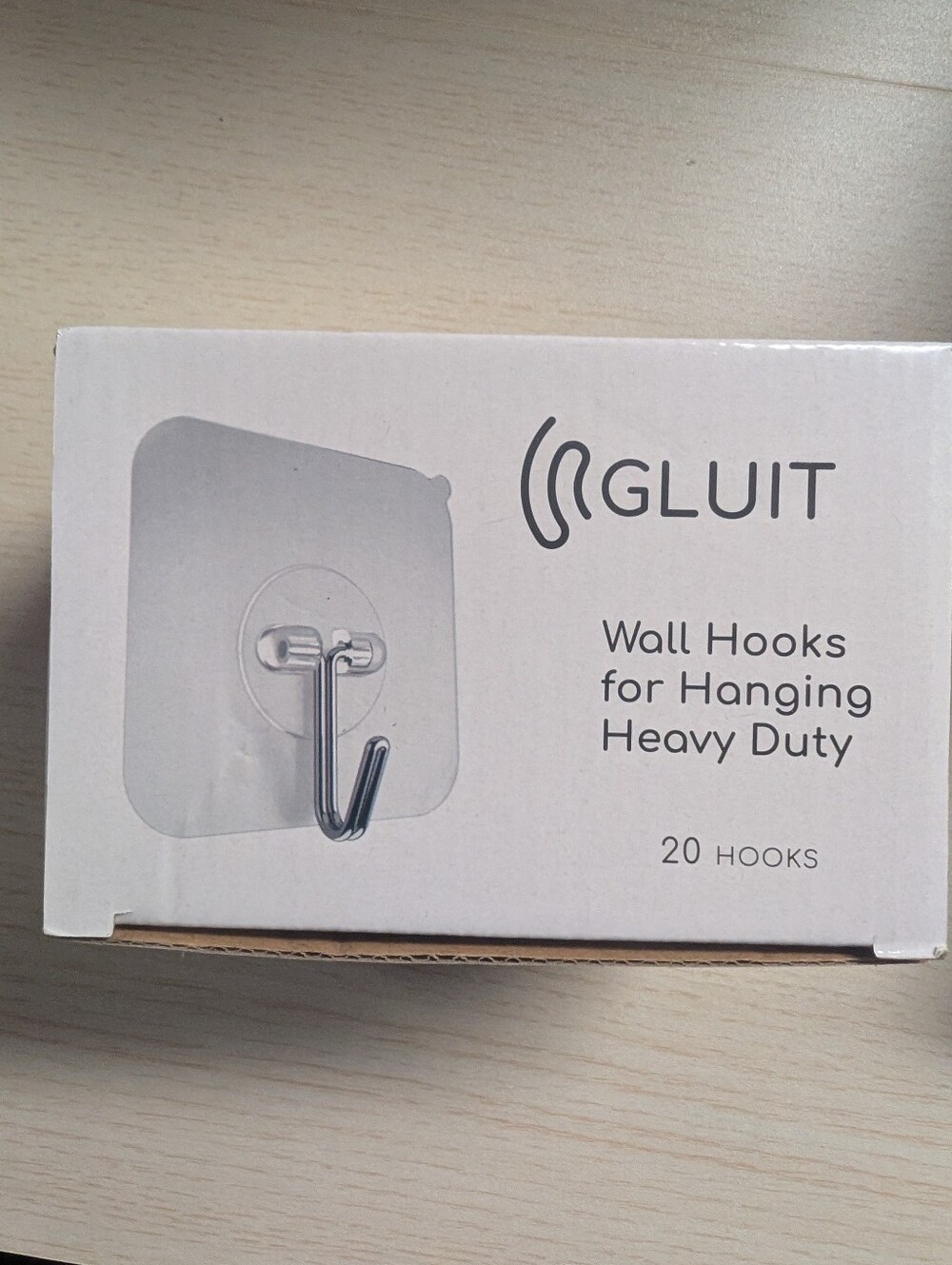 20 Pack Adhesive Hooks